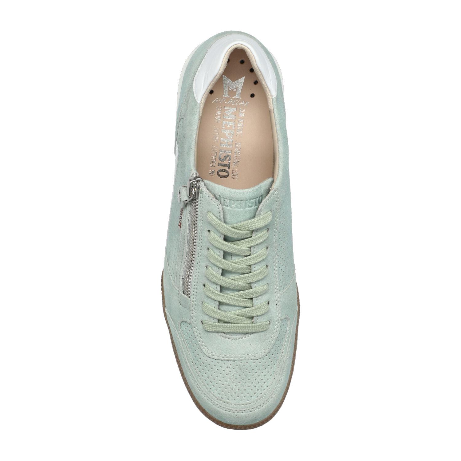 lacets femme modèle Walie Vert eucalyptus - Mephisto